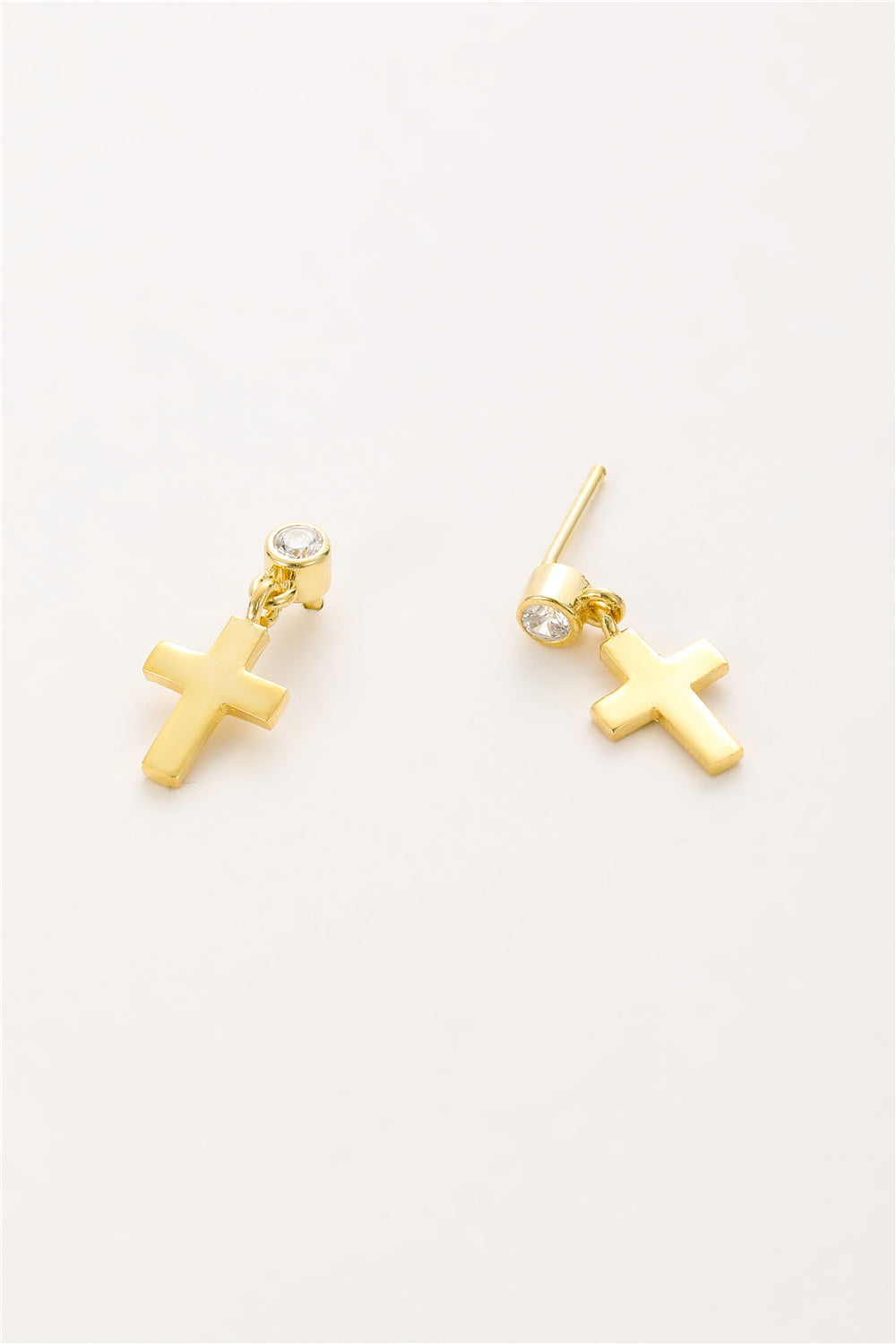 Ohrstecker Kreuz Anhänger