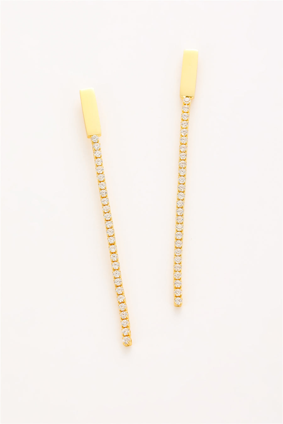 Boucles d'oreilles classiques glacées