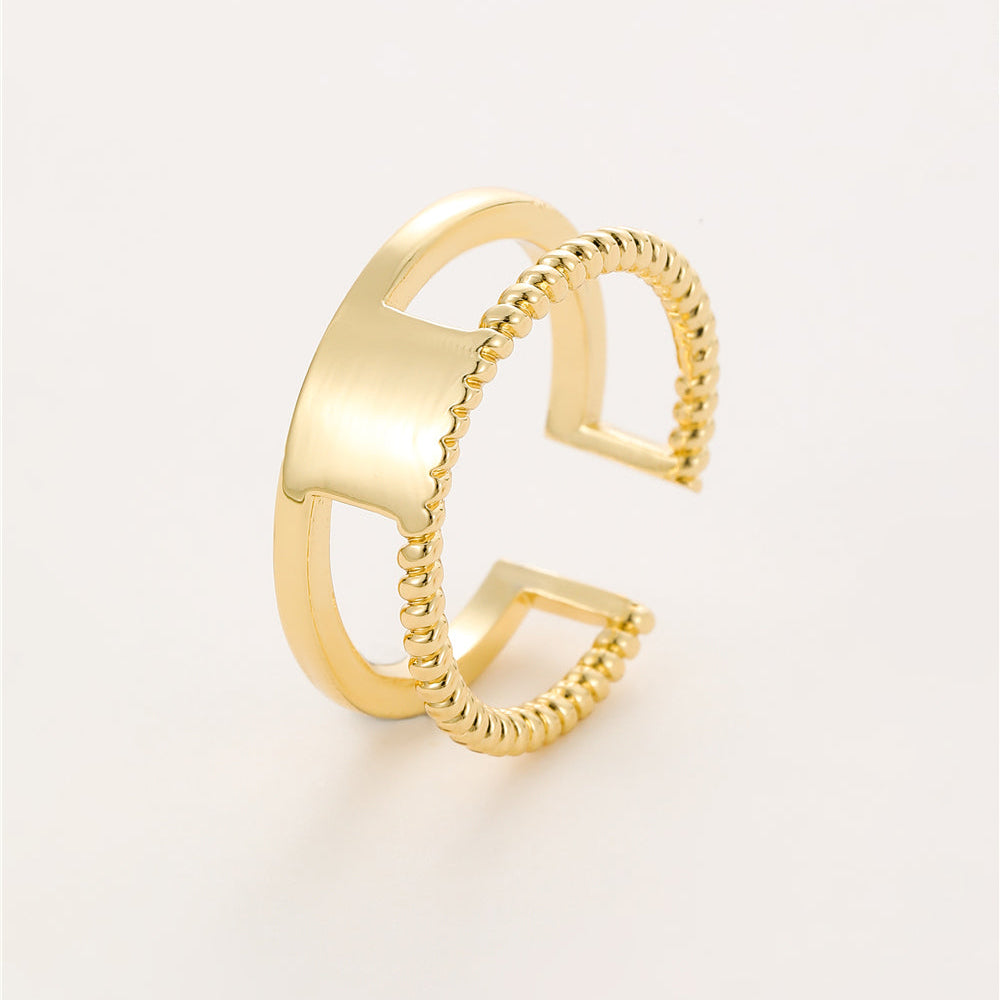 Ring Double Braid