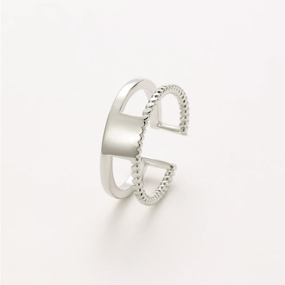 Ring Double Braid