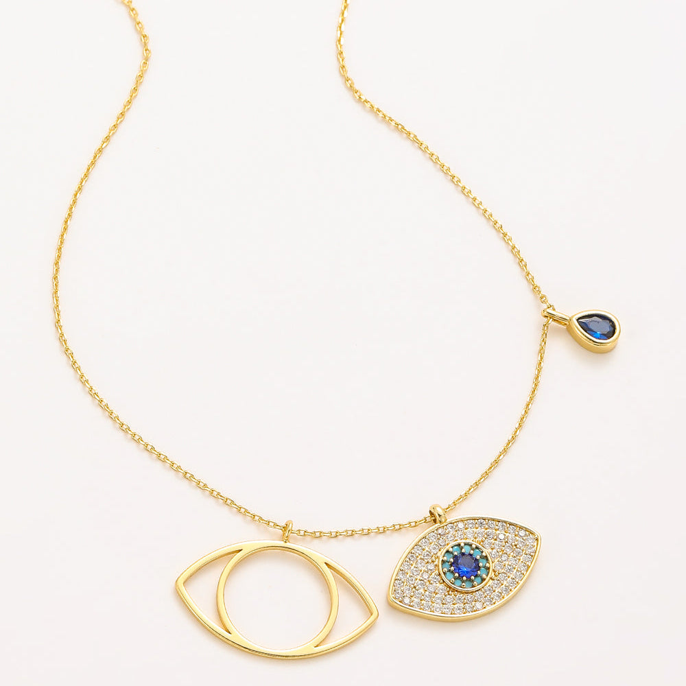Chain with a protective eye