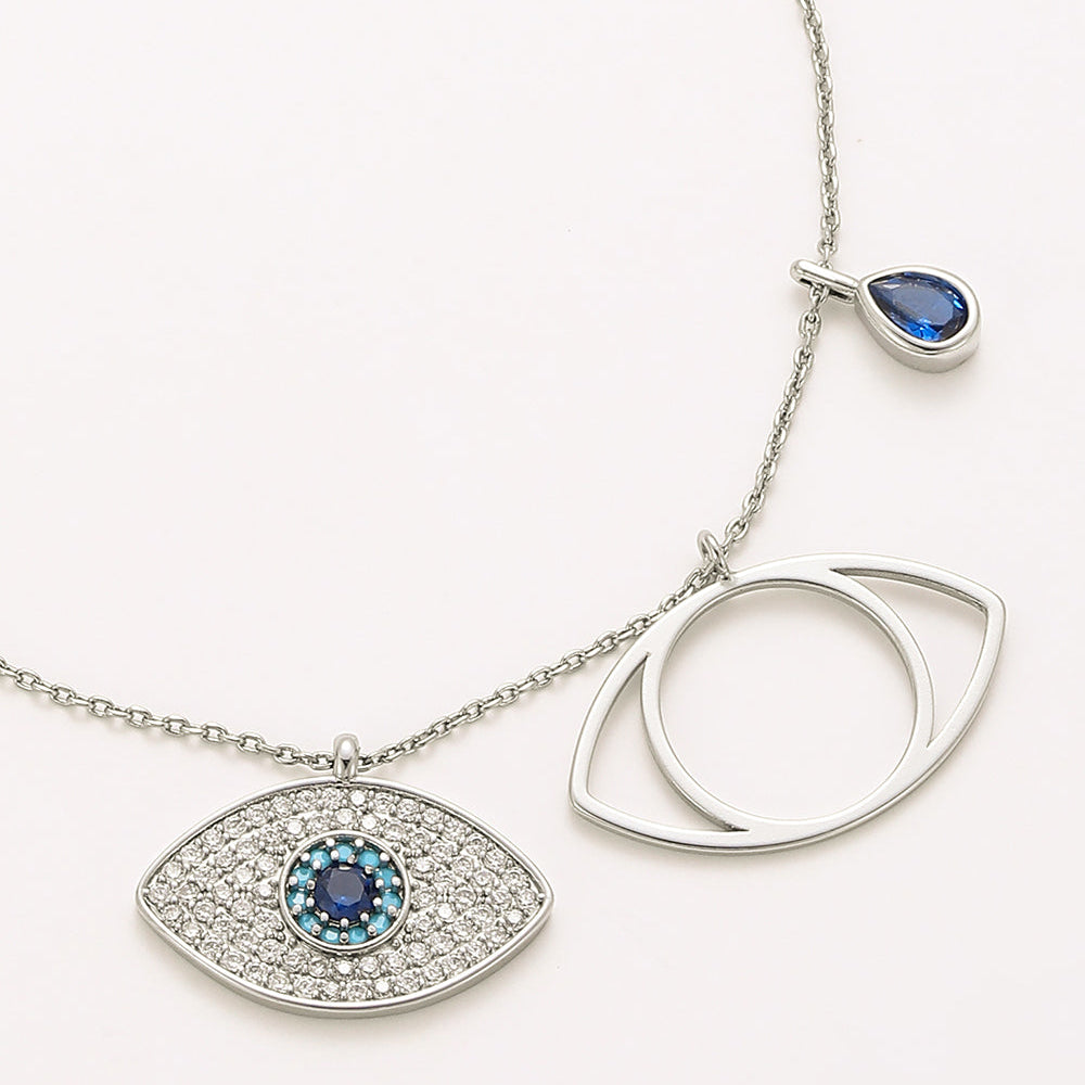 Chain with a protective eye