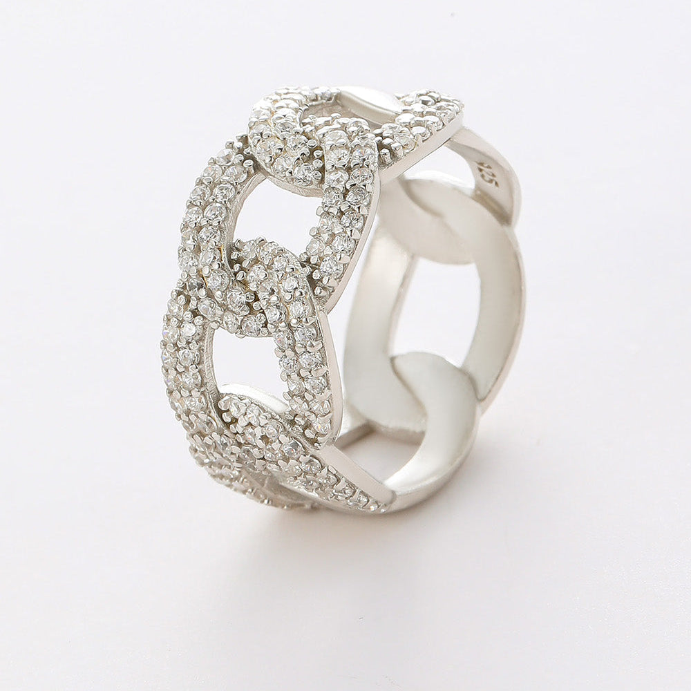 Ring Poise mit Zirkonia