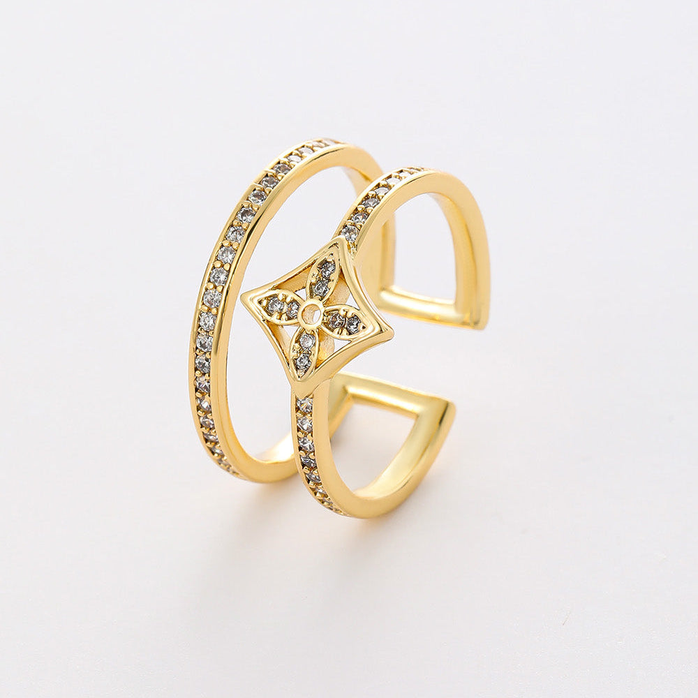 Ring Double Glam