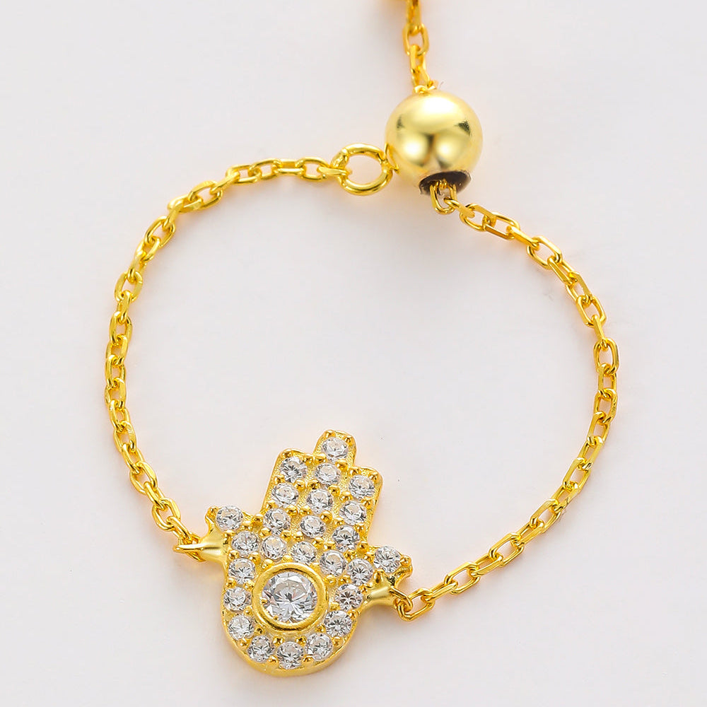 Chain Ring Fatimas Hand
