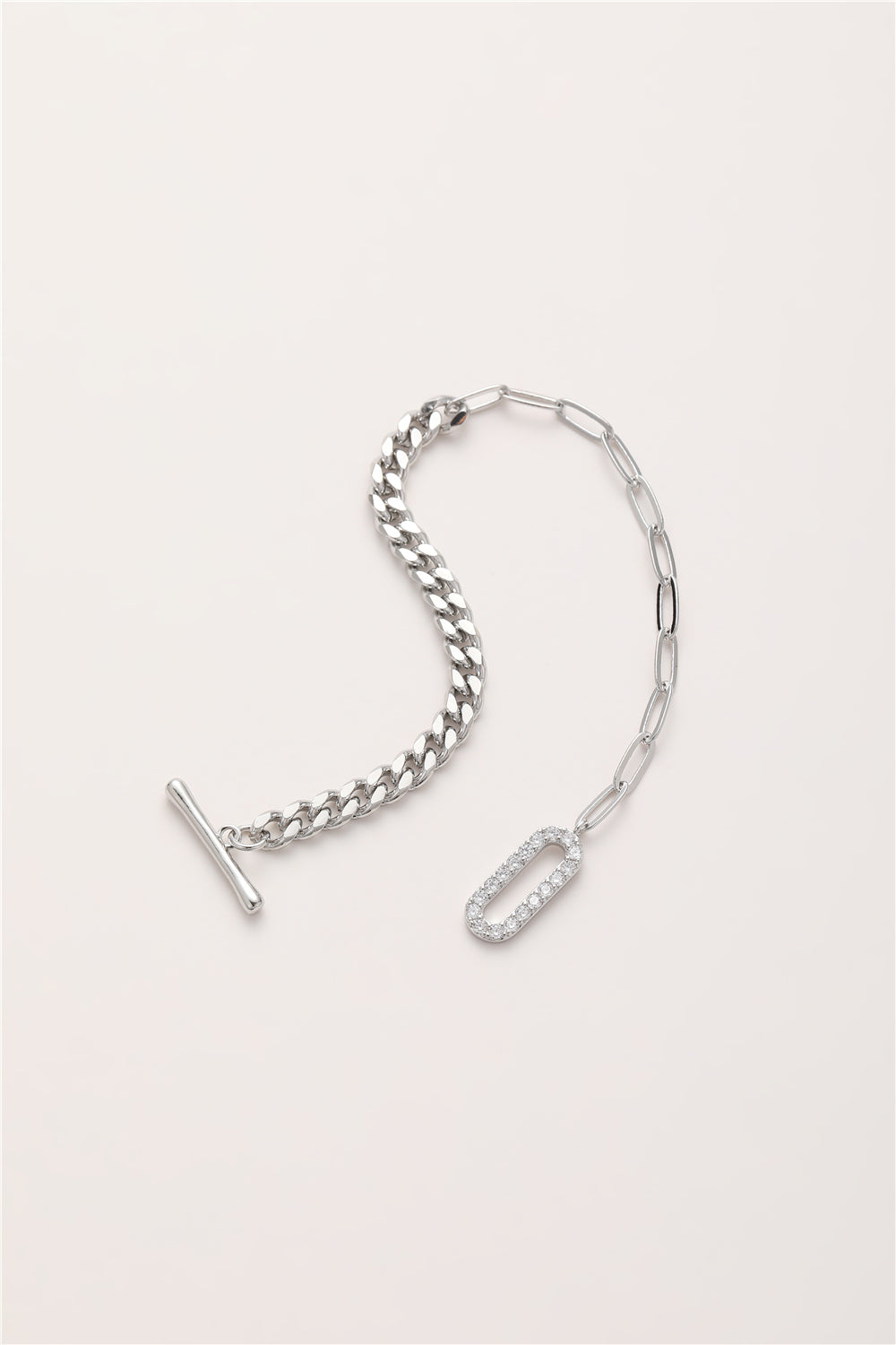 Bracelet zirconia duo