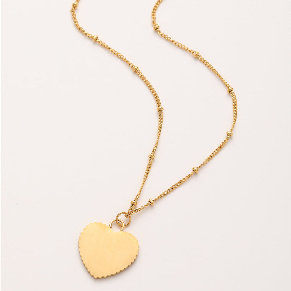 Solidarity necklace with engraving