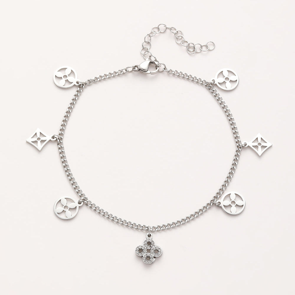 Bracelet Estilo with zirconia