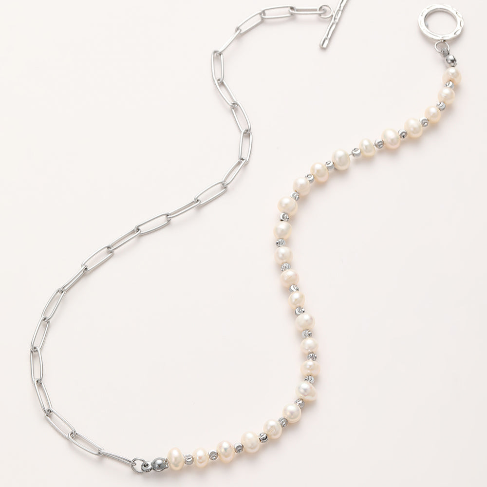 Halskette Semi Pearls