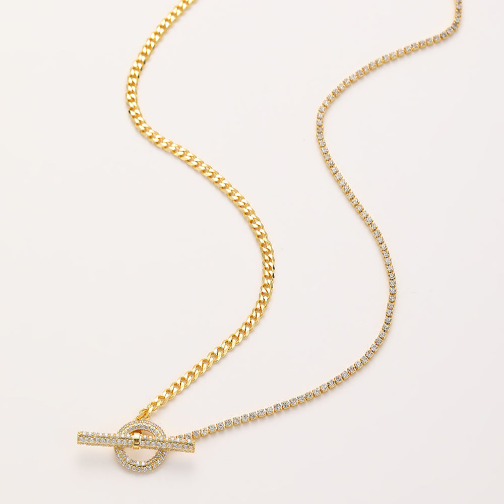 Iced Gourmet Mix - anchor zirconia clasp