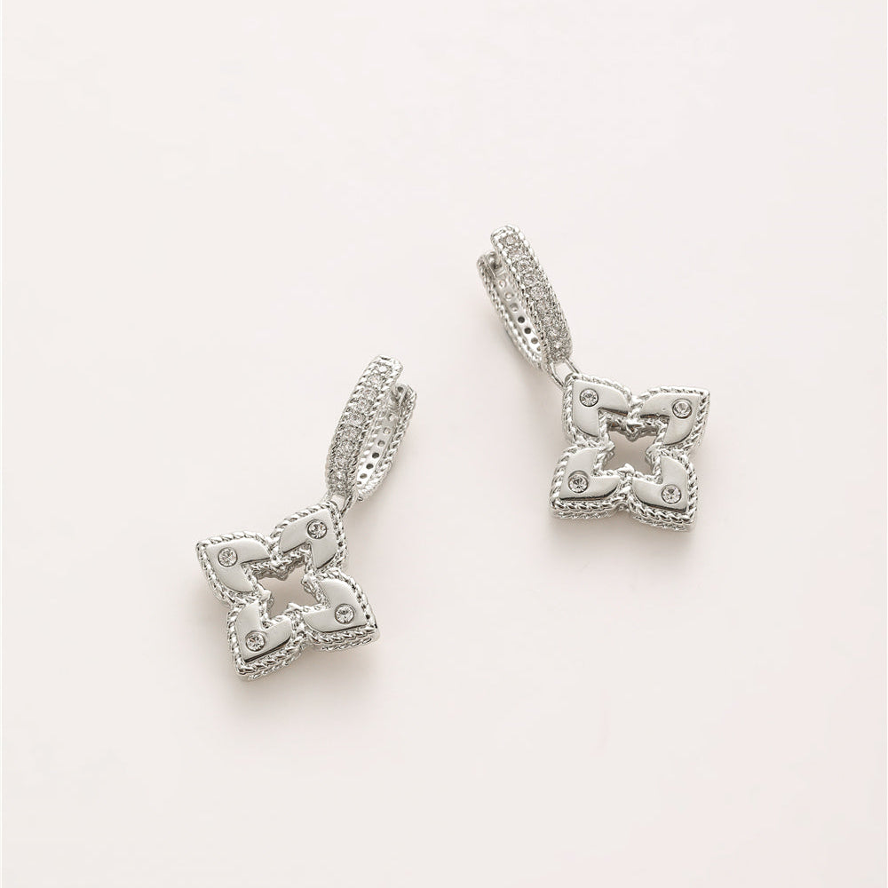 Earrings Elegant Flowers