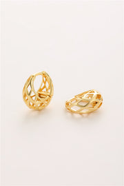 Designed Bullet Earrings