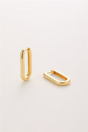 High Oval Ohrringe