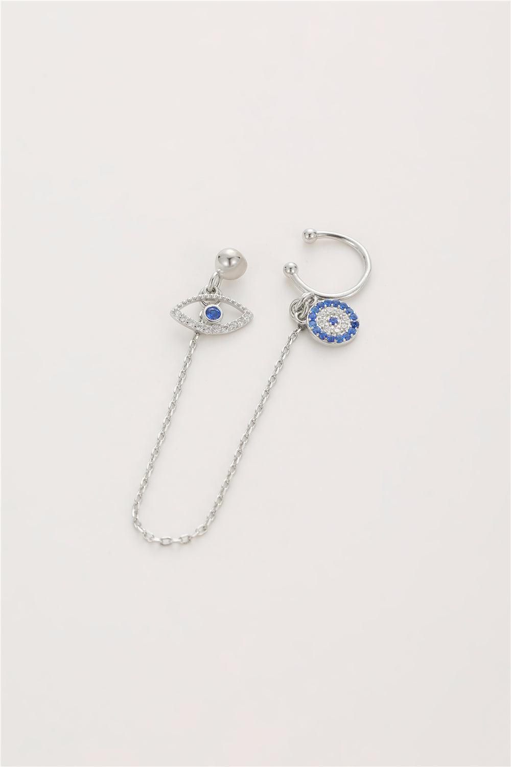 Earcuff - Auge mit Nazar Anhänger
