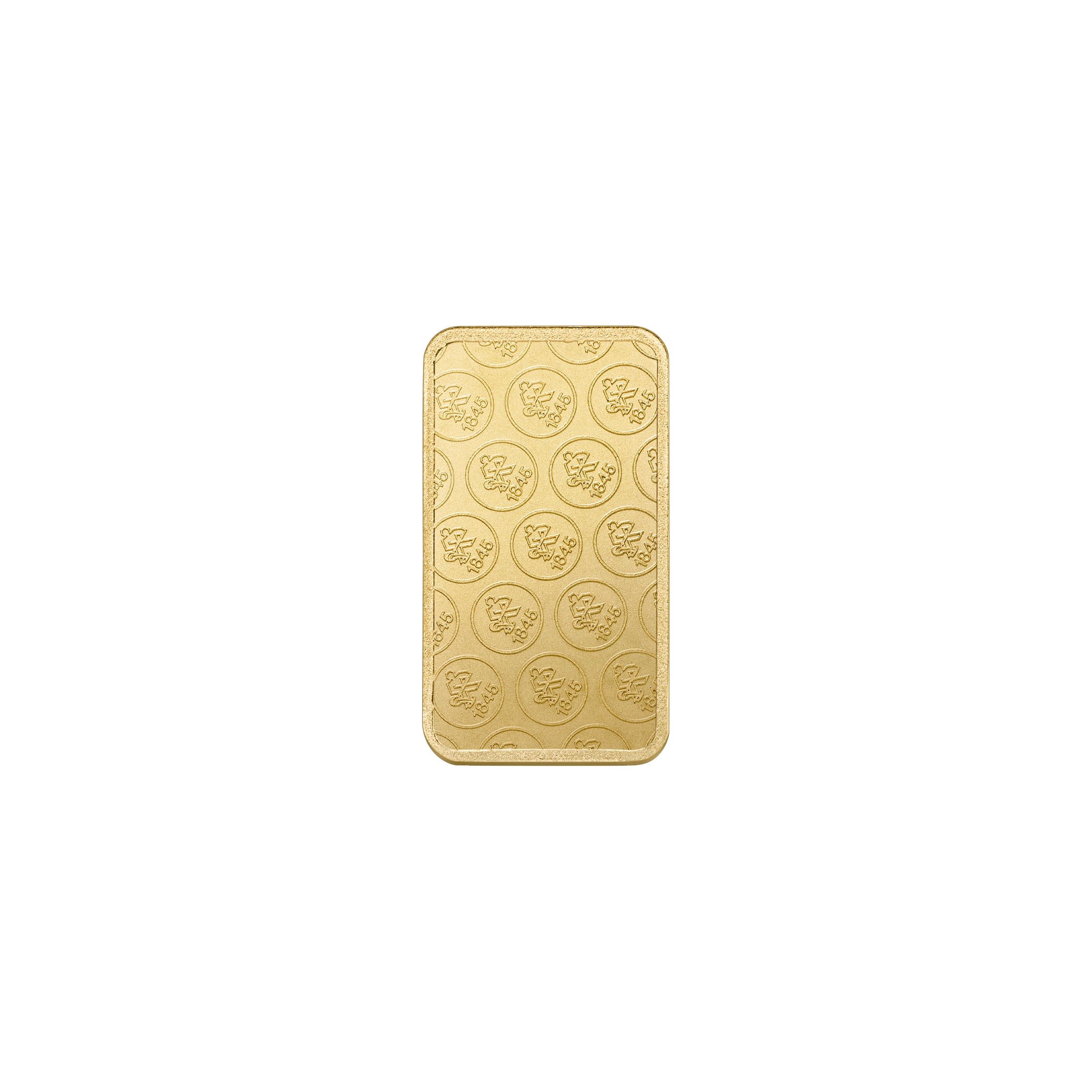 Lingot d'or fin 10 g, frappé