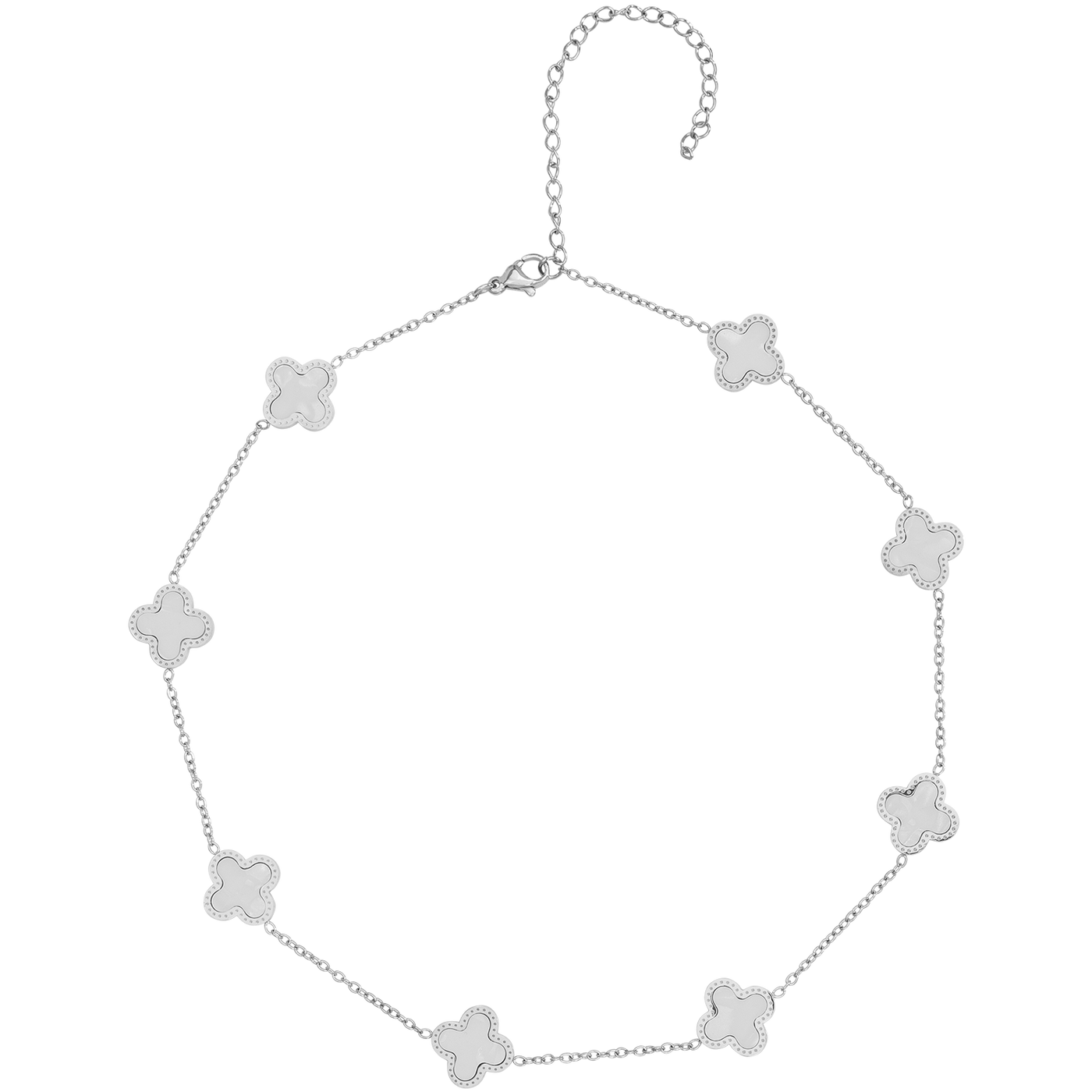 Necklace Multi Clover