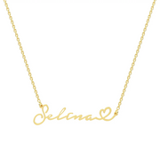 Name necklace - Heart-Notera variant