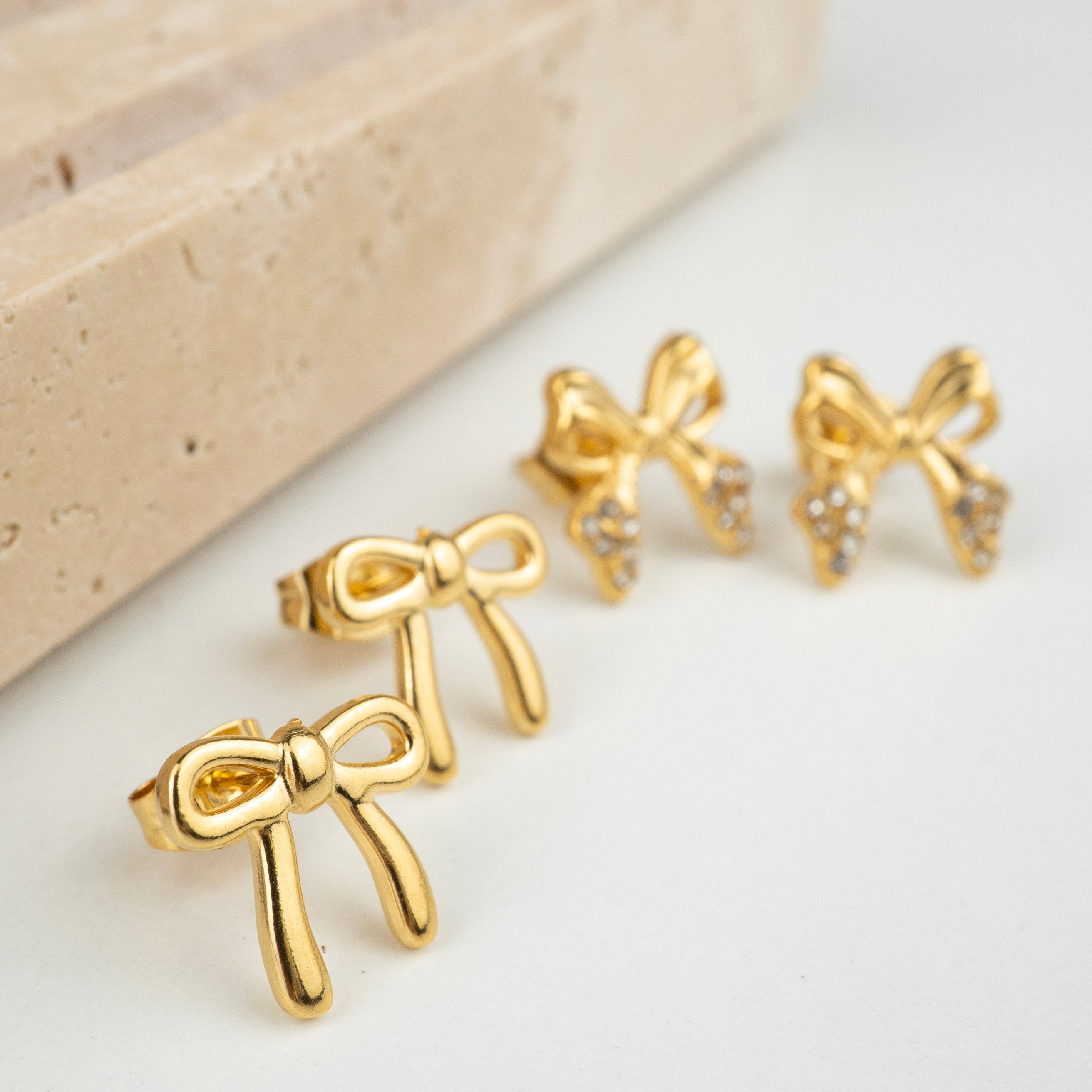 Simple Ribbon Ohrringe