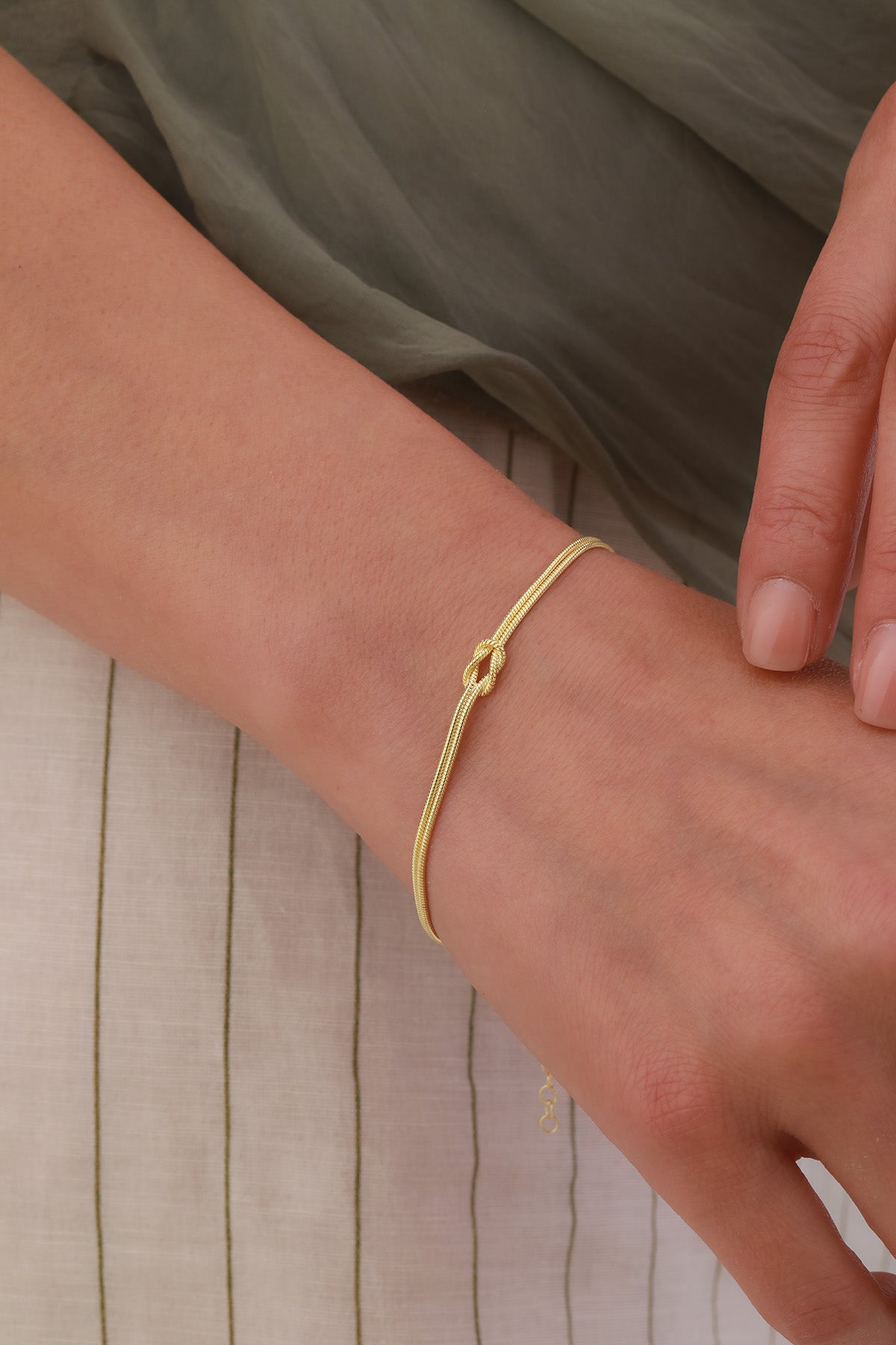Liebesknoten Partnerarmband