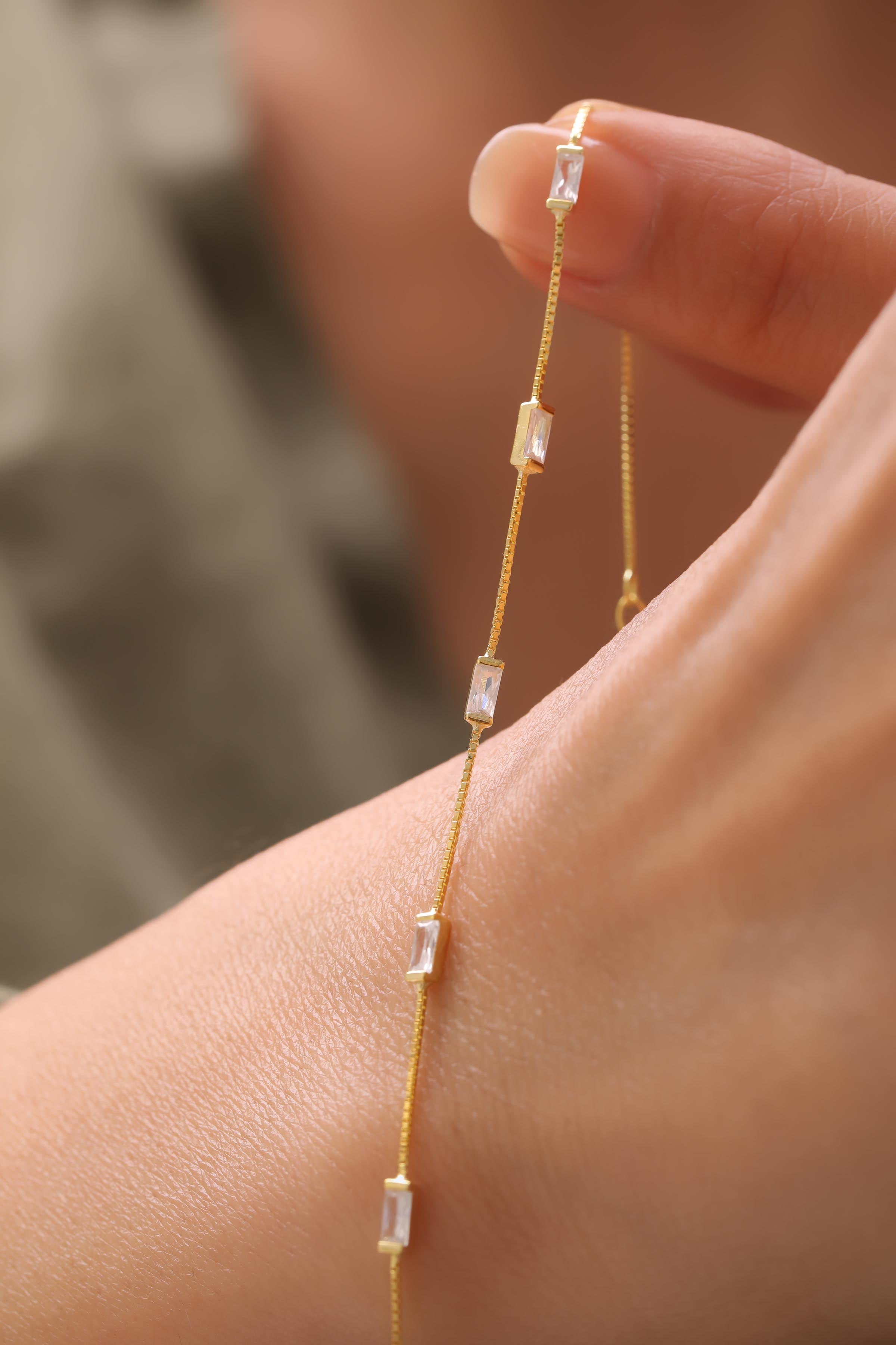 Baguette Armband