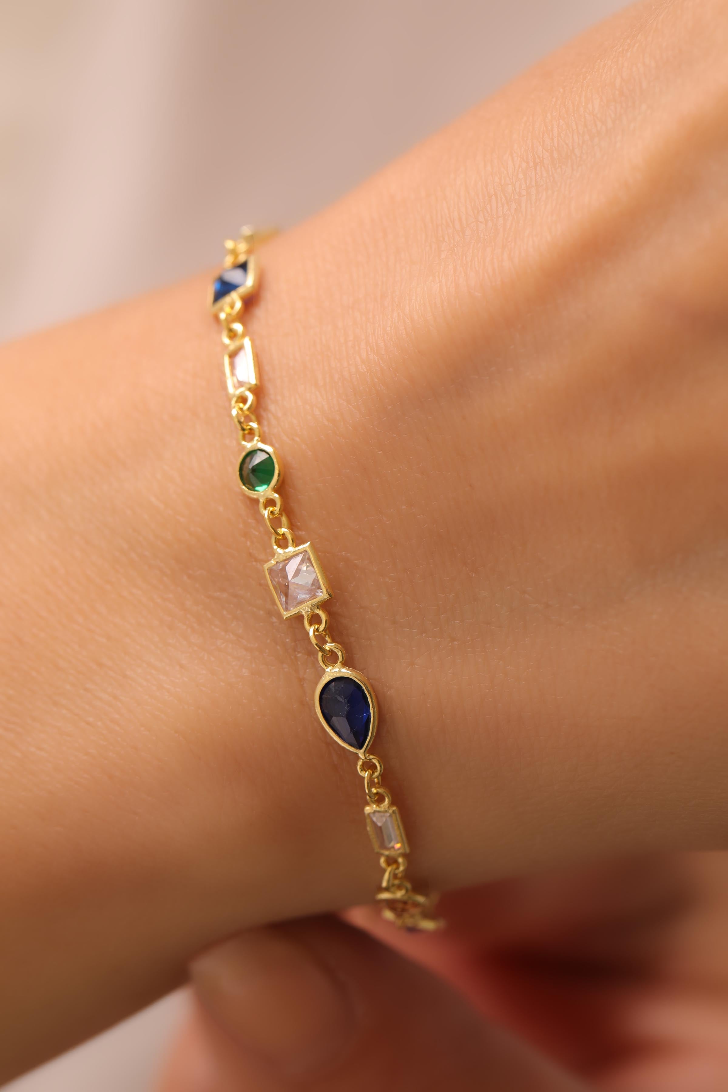 Rainbow Armband