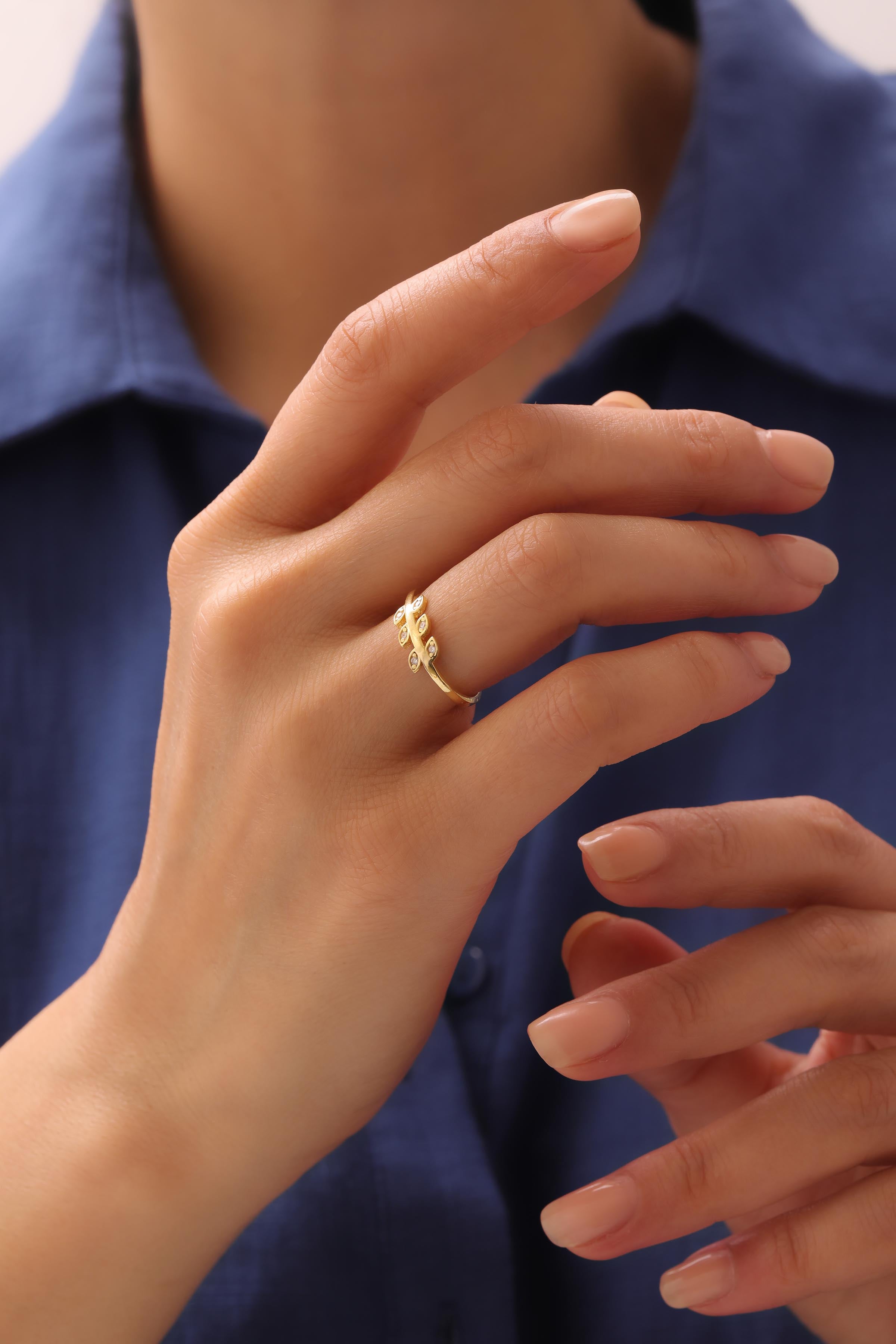 Zirkonia Eye Ring