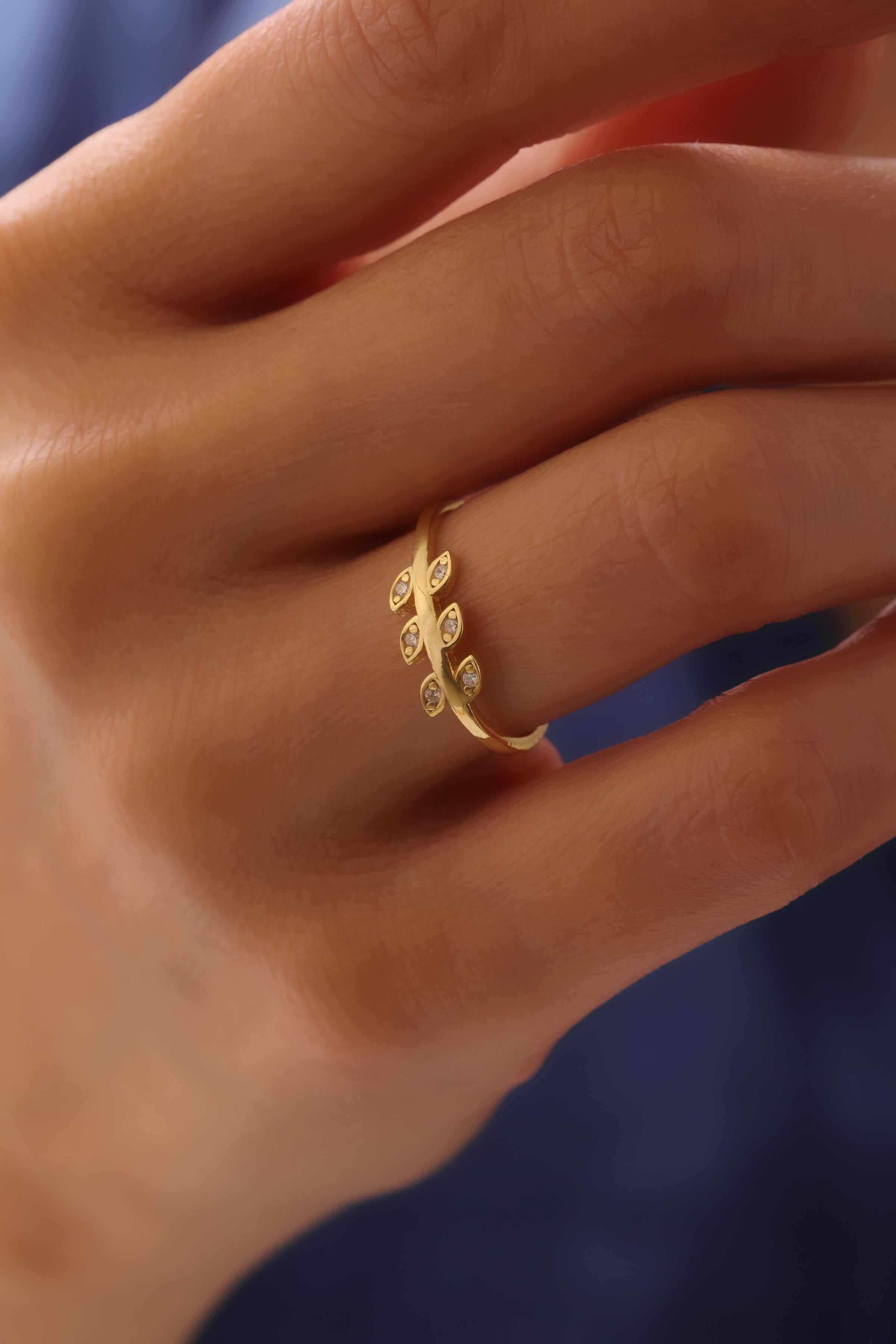 Zirkonia Eye Ring