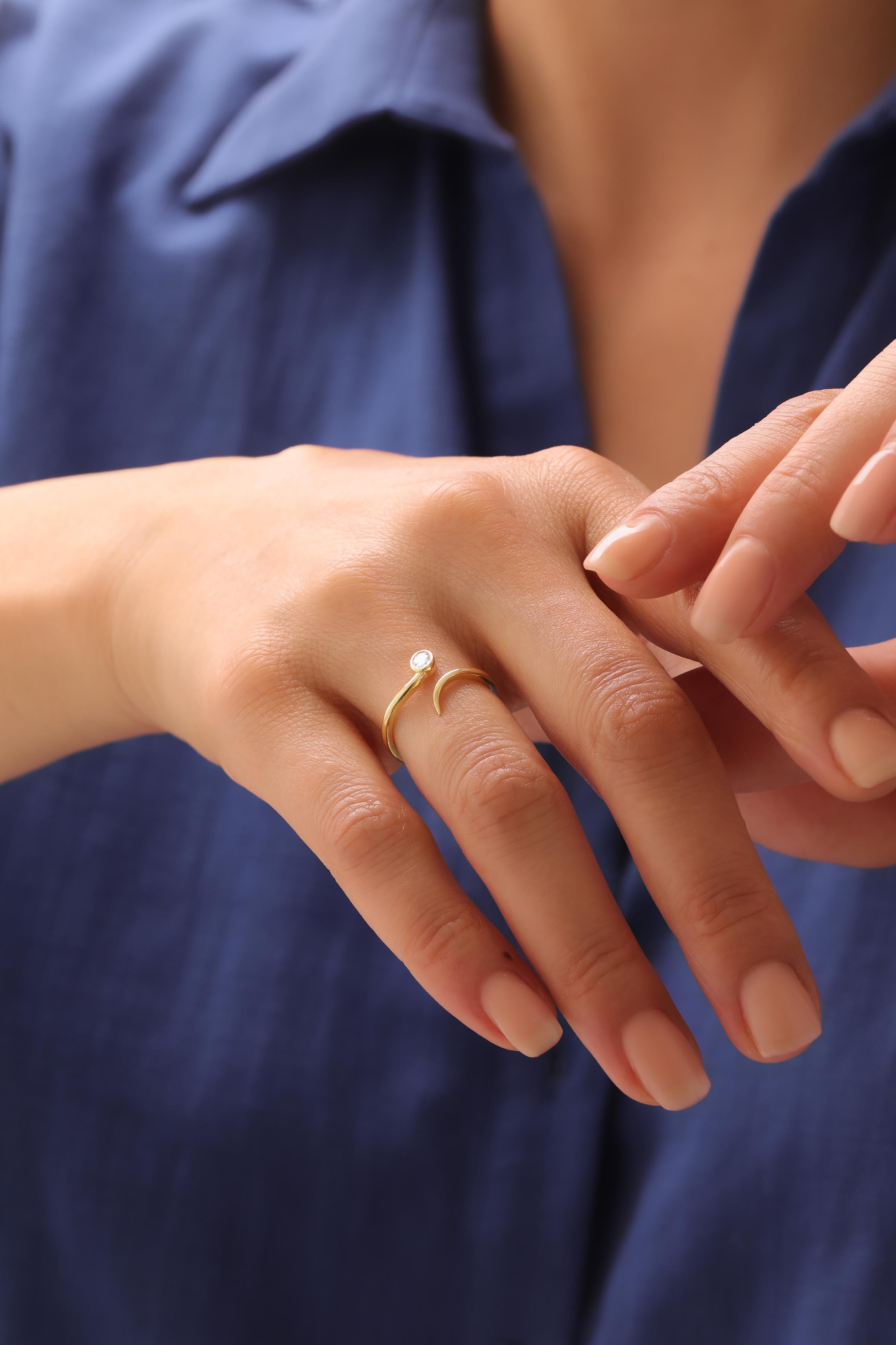 Snake Zirkonia Ring