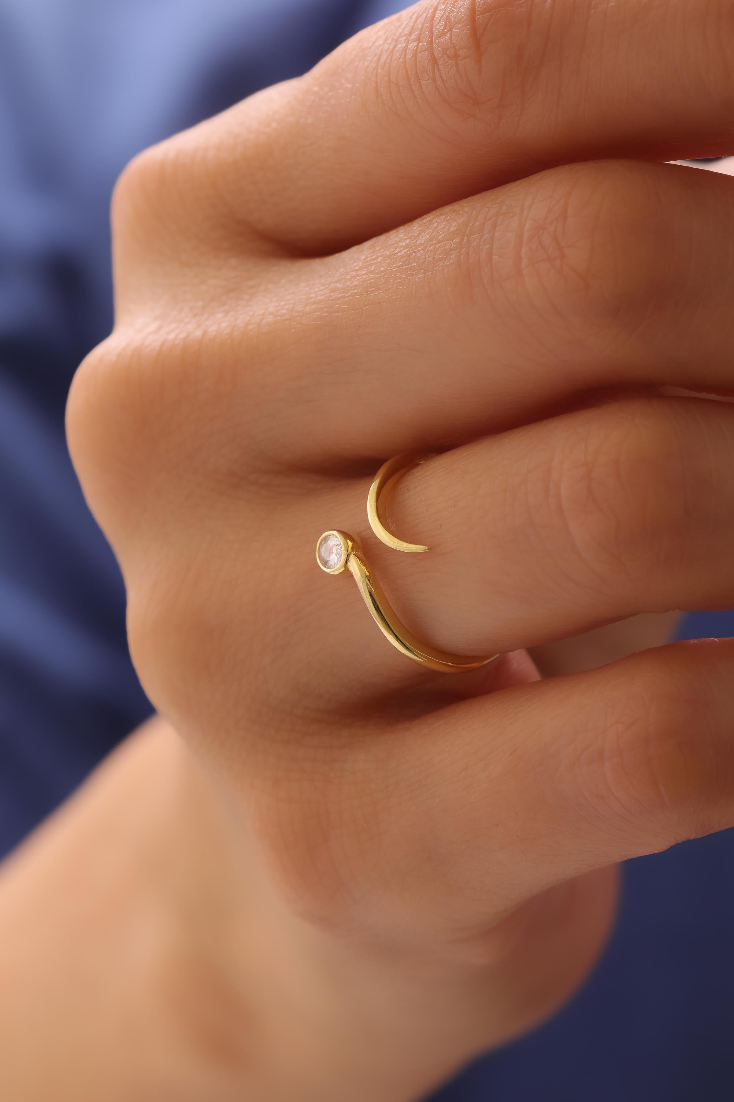 Snake Zirkonia Ring