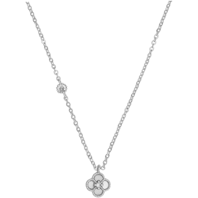 Joyful necklace with zirconia