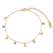 Shiny Butterfly Zirkonia Armband