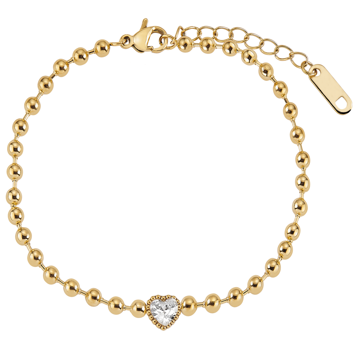 Bracelet Coeur Mystique