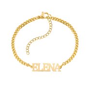 Gourmet name bracelet - variant Cambria