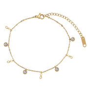 Bracelet brillant en zircone cubique infini