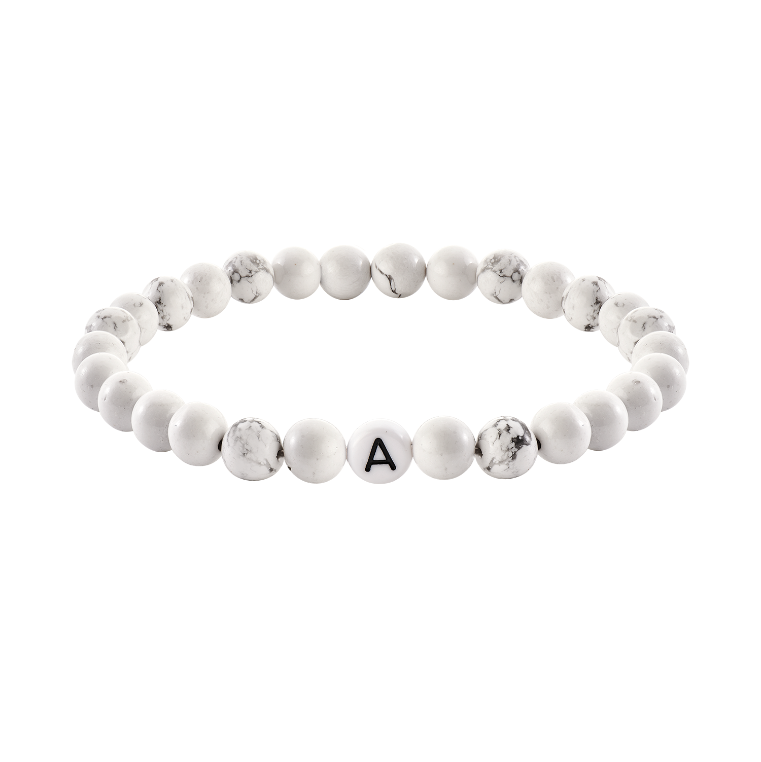 Beaded bracelets with letter