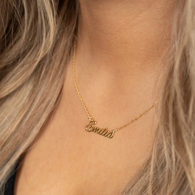 Name necklace - variant Alesia