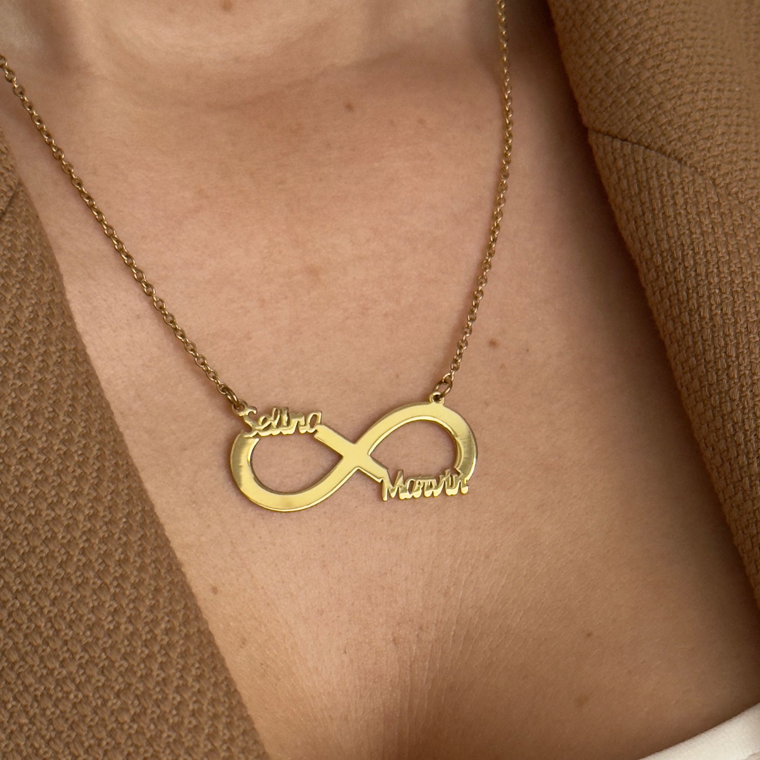 Namenskette Infinity mit Name