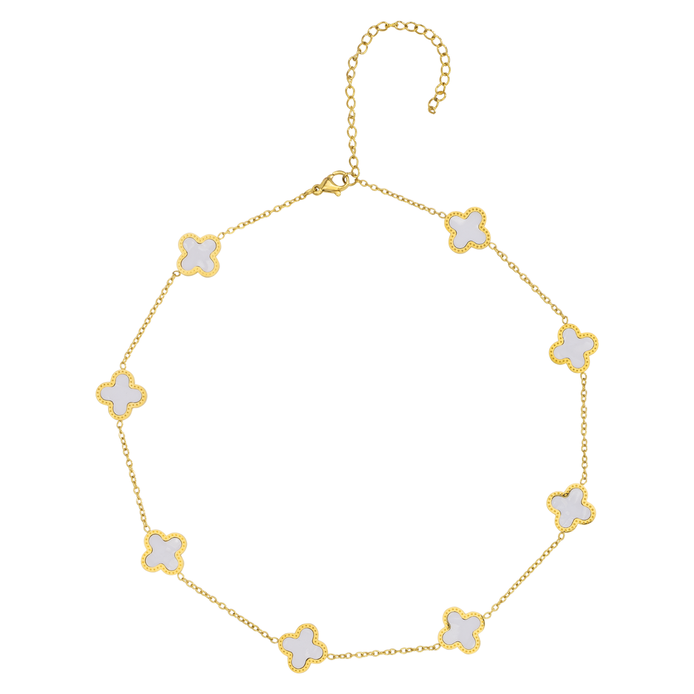 Necklace Multi Clover