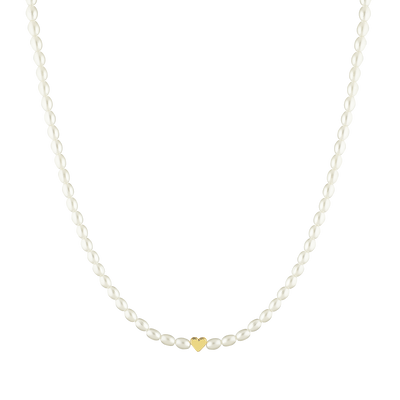 Halskette Pearly Heart
