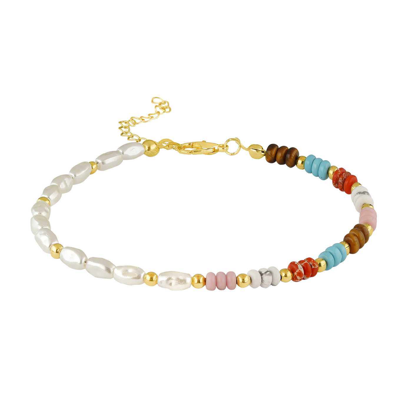 Ibiza bracelet with pearls