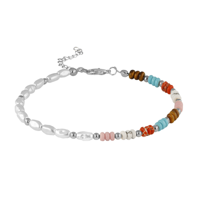 Ibiza bracelet with pearls