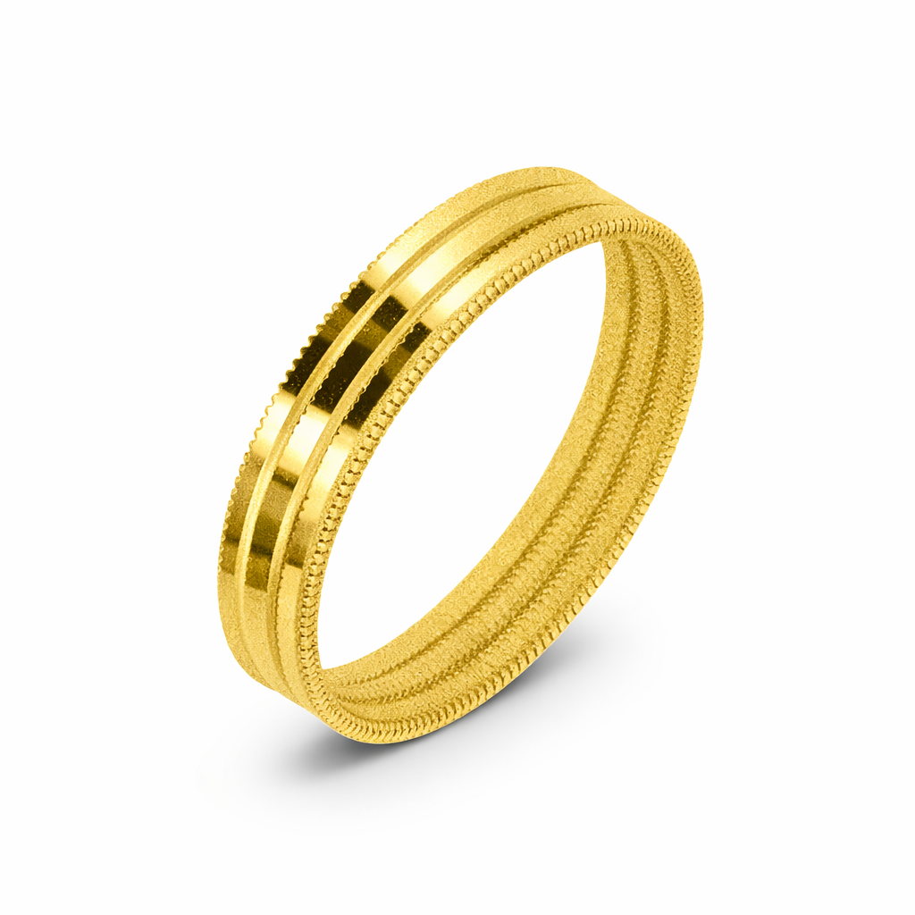 916er Gold 22K Ring - Üclü Ajda Ring