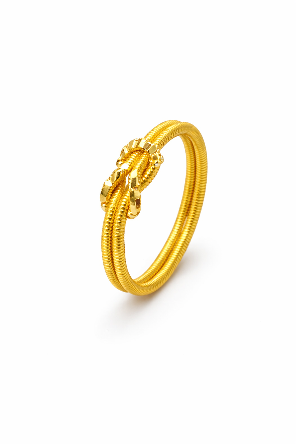 916er Gold 22K Ring - Liebesknoten Ajda Ring