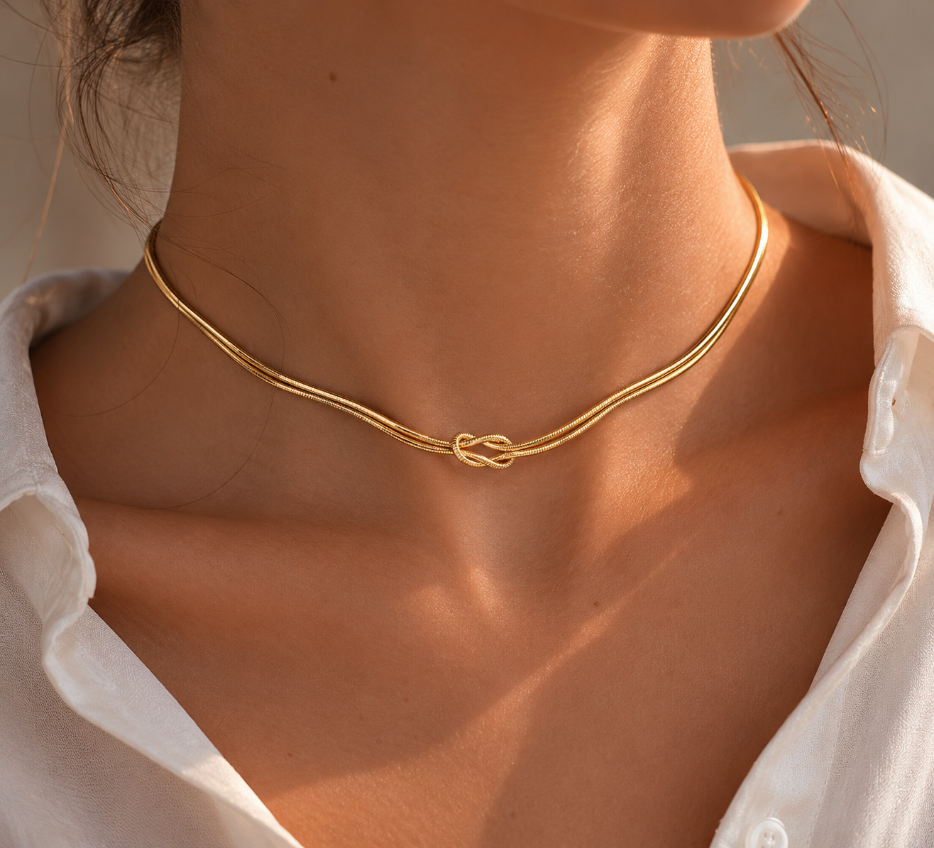 Love Knot Halskette