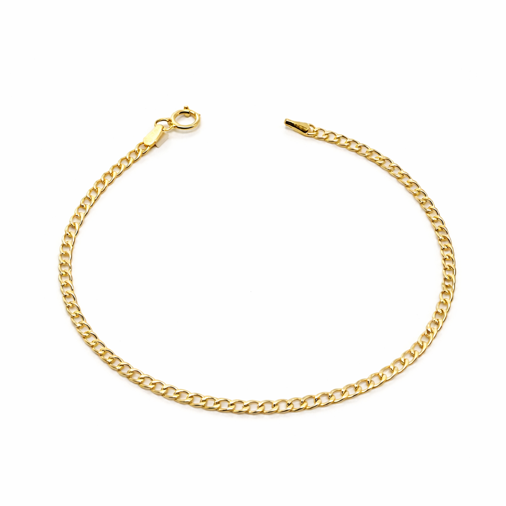 585er Gold 14K Armband - Panzer