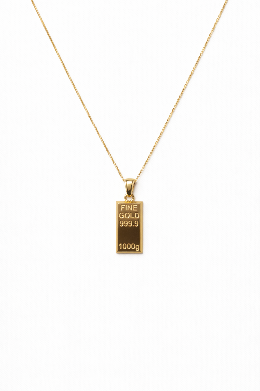 585er Gold 14K Halskette - Barren Kette