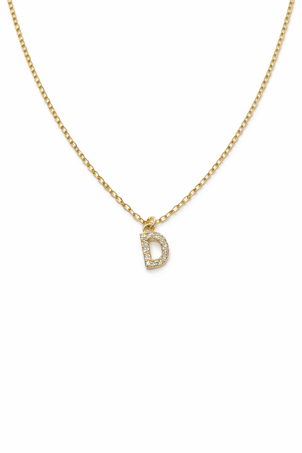 585er Gold 14K Halskette - Classic Initial