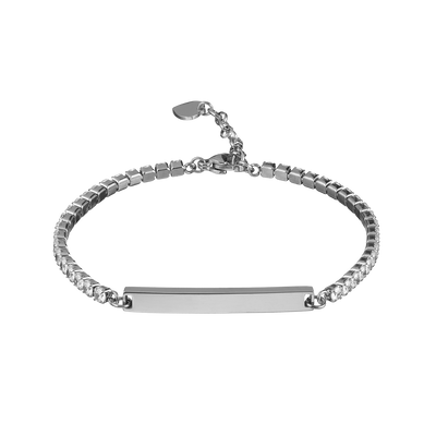 Star bracelet with engraving