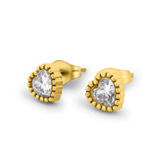 Boucles d'oreilles en forme de cœur doux