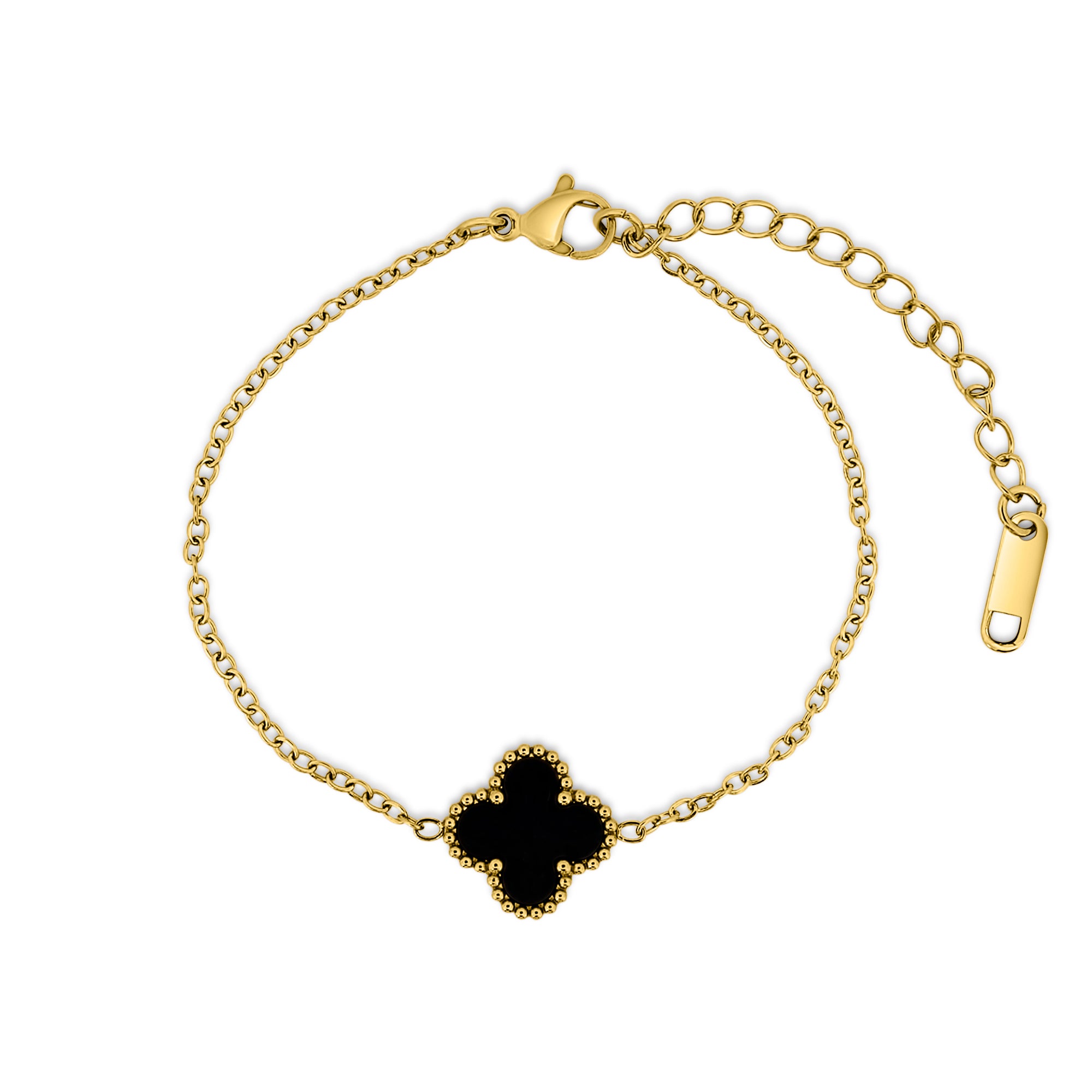 Black Leaf Armband